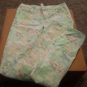 Justice girls unicorn jeans